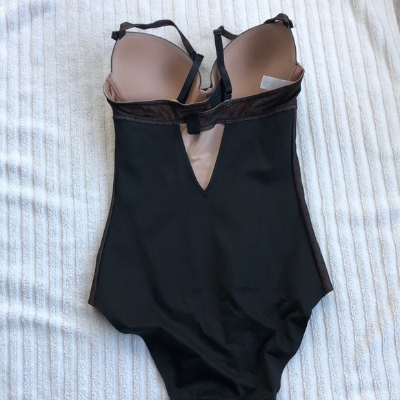 Aubade Plumetischic Moulded Plunge Bodysuit -Y986 - Picture 8 of 9